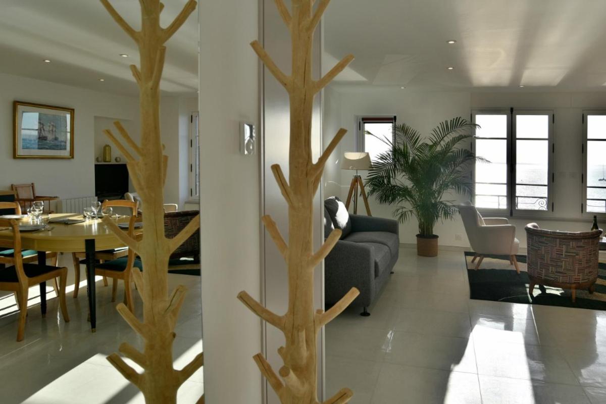 L Ostra 1, Appartement Haut Standing Front De Mer A Cancale Sur Le Port De La Houle エクステリア 写真